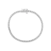 Bracelet de tennis en diamants de 0,25 carats TW en argent sterling