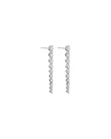 Drop Earrings with Carat TW of Diamonds in 18kt Gold