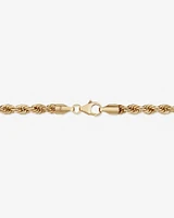 60cm (24") Rope Chain in 10kt Yellow Gold