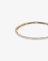 Bangle With 1 Carat TW Of Diamonds In 10kt Yellow Gold