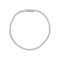 0.90 Carat TW Laboratory-Grown Diamond Tennis Bracelet in 10kt Yellow Gold