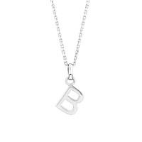 "Z" Initial Pendant in Sterling Silver