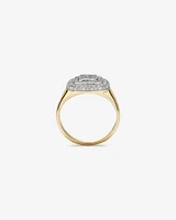 Ring with Carat TW of Diamonds in 10kt Yellow Gold