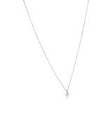 0.50 Carat TW Diamond Solitaire Pendant in 18kt Gold