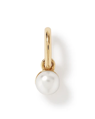 Cultured Freshwater Pearl Birthstone Pendant in 10kt Yellow Gold