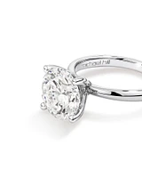 Carat TW Round Brilliant Laboratory-Grown Diamond Solitaire Engagement Ring in Platinum