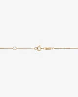 19cm (7.5") C Initial Bracelet in 10kt Yellow Gold