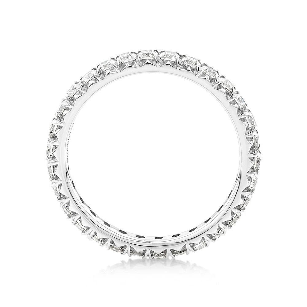 Eternity Band with Carat TW Diamonds in Platinum