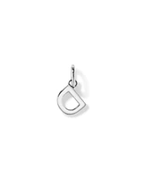 Letter Z Initial Pendant in Sterling Silver