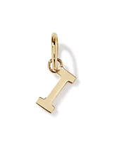 Letter Q Initial Pendant in 10kt Yellow Gold