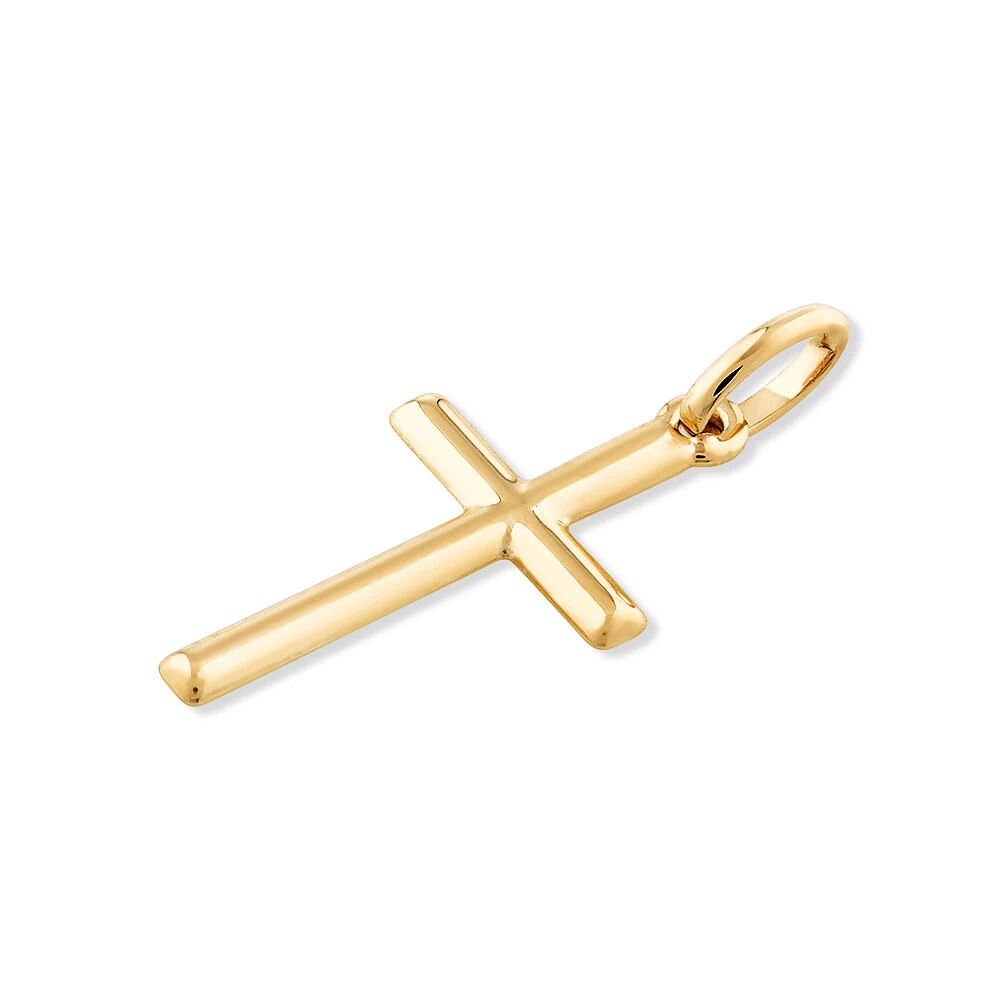 Cross Pendant in 10kt Rose Gold