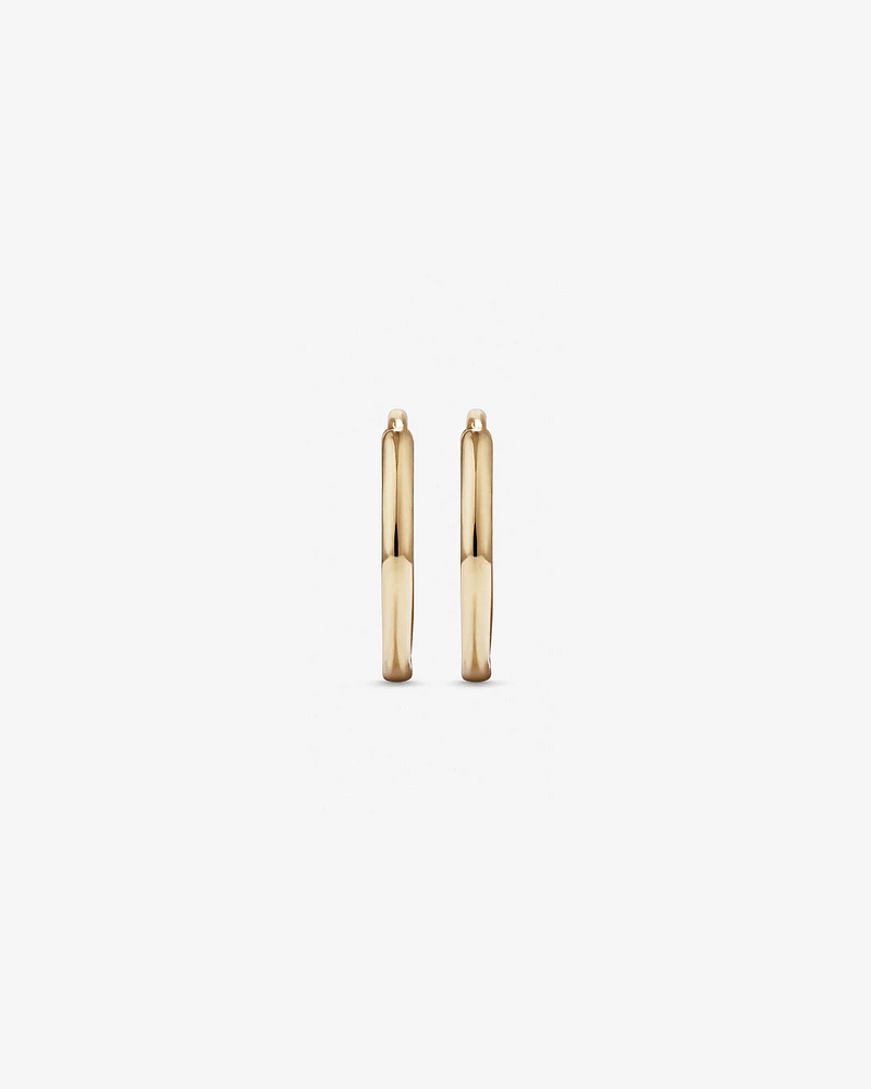 Mini Hoop Earrings in 10kt Yellow Gold