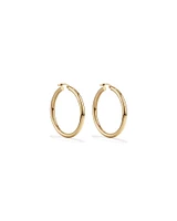 30mm Hoop Earrings in 10kt Yellow Gold