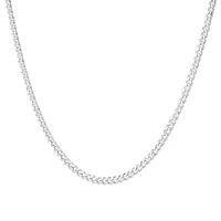 55cm (22") 4.3mm Width Curb Chain in Sterling Silver