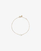 19cm (7.5") Opal Birthstone Bracelet in 10kt Yellow Gold