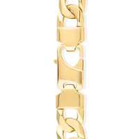 23cm (9") Curb Bracelet in 10kt Yellow Gold