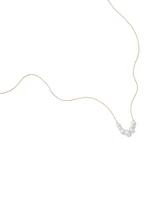 Cultured Freshwater Pearl Necklace in 10kt Yellow Gold