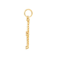 Aries Zodiac Pendant with 0.15 Carat TW of Diamonds in 10kt Yellow Gold