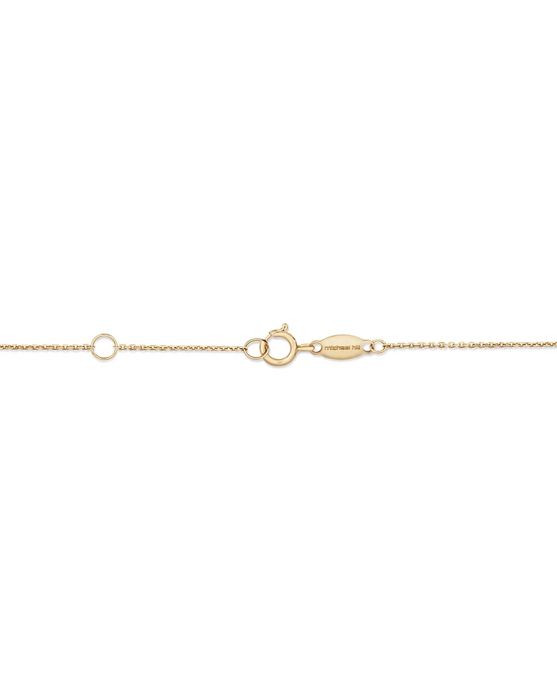 19cm (7.5") C Initial Bracelet in 10kt Yellow Gold