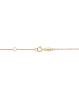 19cm (7.5") C Initial Bracelet in 10kt Yellow Gold