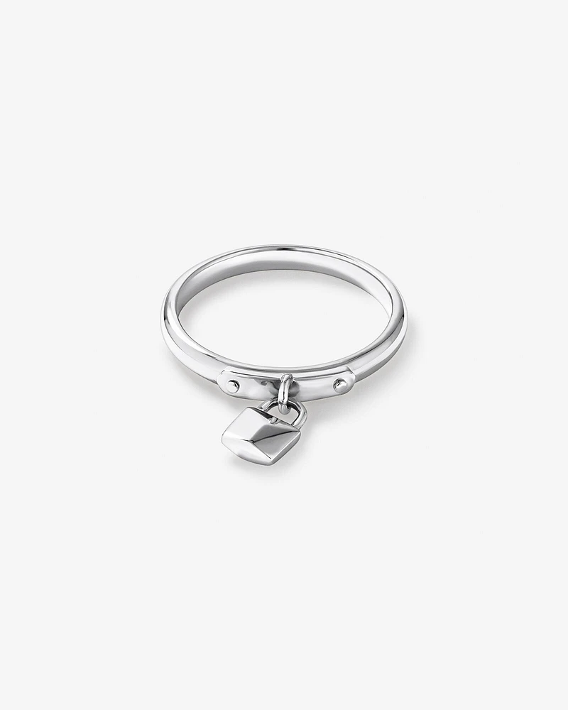 Signature Lock Ring Sterling Silver