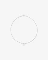 50cm (20") Fine Belcher Open Pendant Chain in Sterling Silver