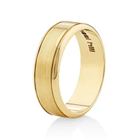 Men's Wedding Band in 10kt Yellow Gold