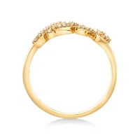 Love Ring with 0.18 Carat TW of Diamonds in 10kt Yellow Gold