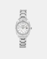 Ladies Mother of Pearl Watch with 0.28 Carat TW of Diamonds in Stainless Steel