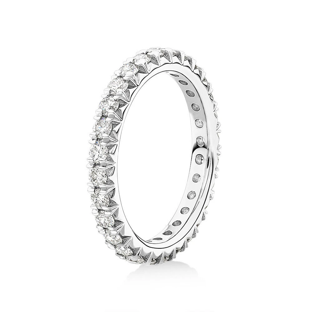 Eternity Band with 1.00 Carat TW Diamonds in Platinum