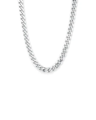 13mm Curb Chain in Sterling Silver