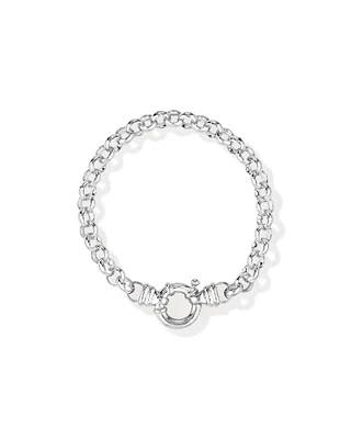 19cm (7.5") Belcher Bracelet in Sterling Silver