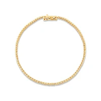 Bracelet de Tennis de 0,82 Carat TW en Diamant en Or Blanc 10kt