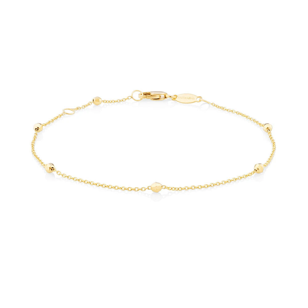 19cm (7.5") Bracelet In 10kt Yellow Gold