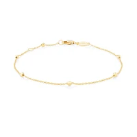 19cm (7.5") Bracelet In 10kt Yellow Gold