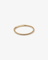 Twisted Band Ring in 10kt Yellow Gold