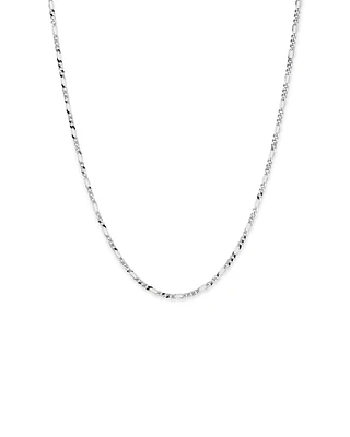 50cm (20") 2.7mm Width Figaro Chain Necklace in Sterling Silver