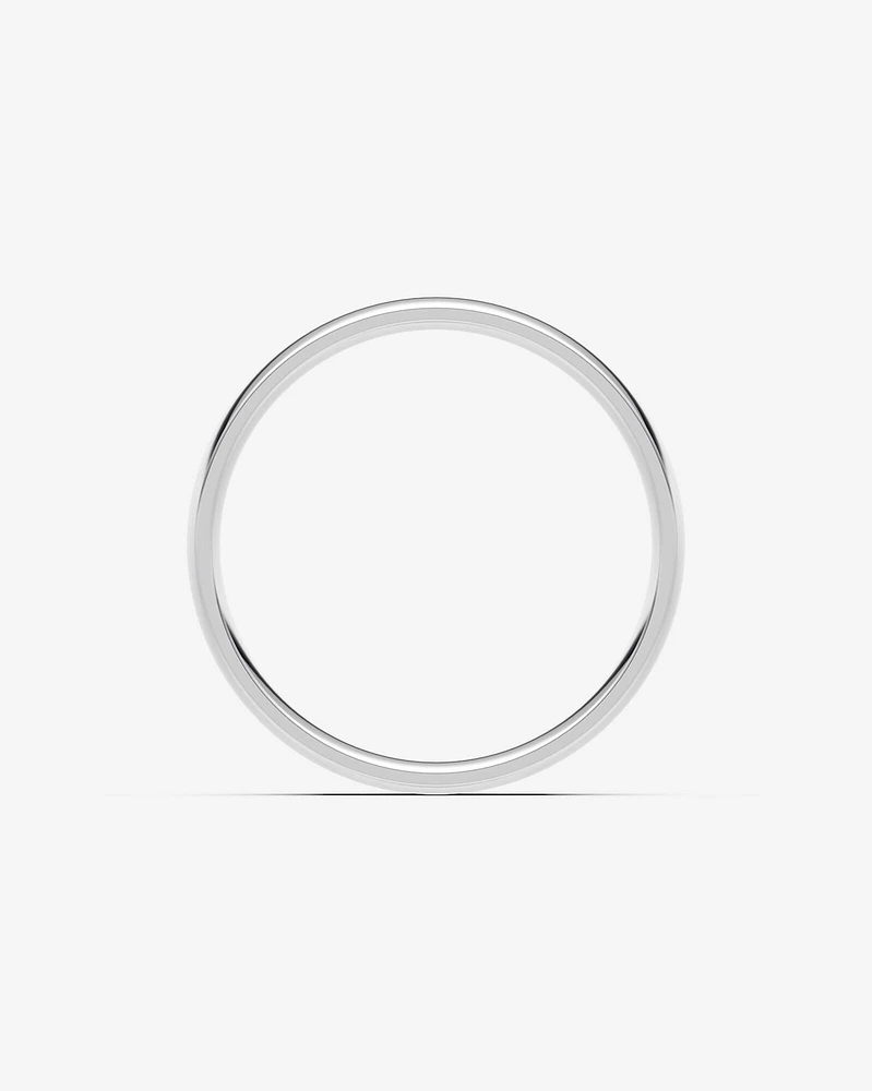 6mm Half Round Polished Wedding Band 10kt Yellow Gold