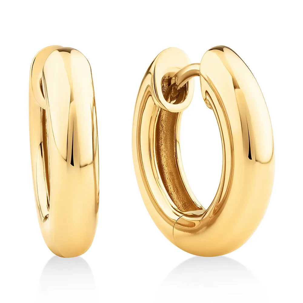 Michael Hill Jewellers Gold Hoop Earrings 2025