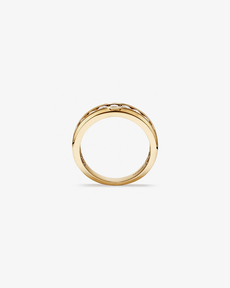 Men's Ring with 1 Carat TW of Diamonds in 10kt Yellow Gold