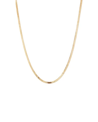 Collier maille serpent 50 cm (20") en or jaune 10 carats