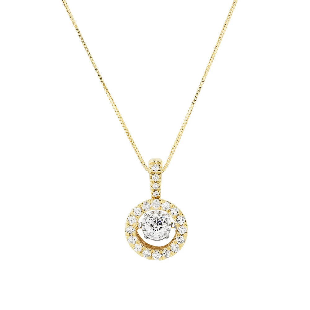 Everlight Pendant with 0.50 Carat TW of Diamonds in 14kt White Gold