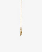 Knots Pendant with Carat TW of Diamonds in 10kt Yellow Gold