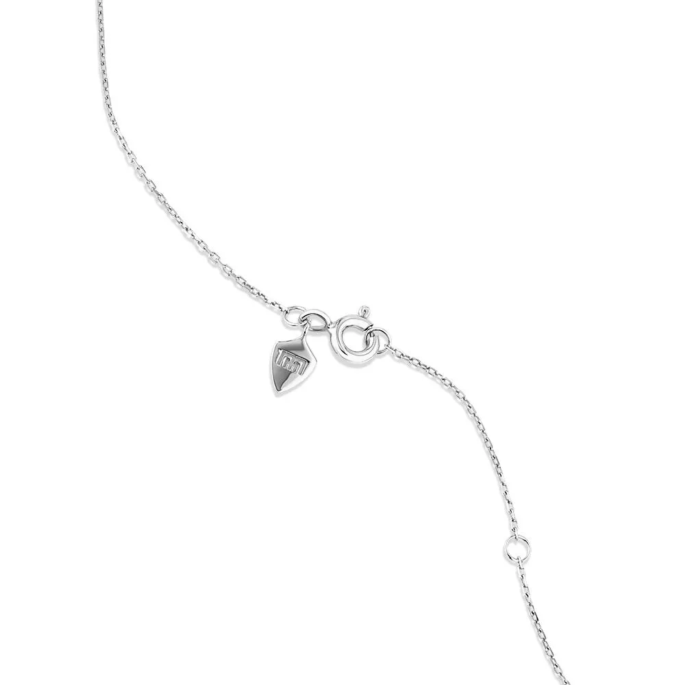 Michael Hill 0.75 Carat TW Flawless Diamond Solitaire Necklace in 18kt  White Gold