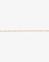 Paperclip 3 and 1 Bracelet in 10kt Yellow Gold