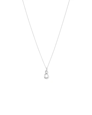 Linked Pendant Necklace in Sterling Silver