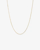 55cm (22") Belcher Chain in 10kt Yellow Gold