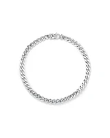 13mm Curb Chain in Sterling Silver