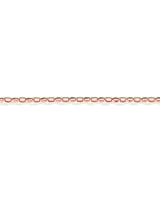 19cm (7.5") 3mm-3.5mm Width Belcher Bracelet in 10kt Rose Gold