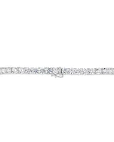 Tennis Bracelet with Cubic Zirconia in Sterling Silver